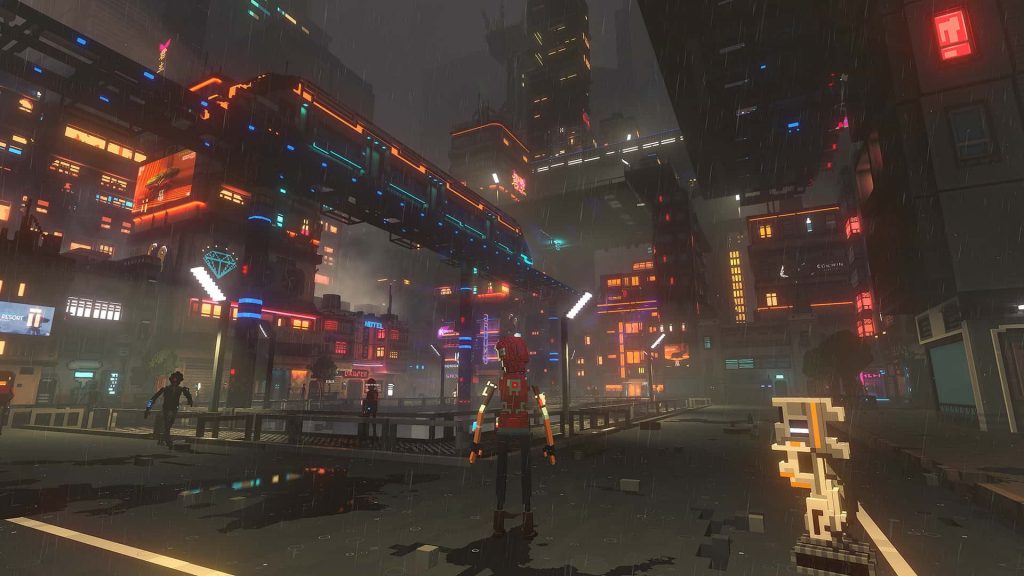 CloudPunk PC Game Free Download Highly Compressed Full Version