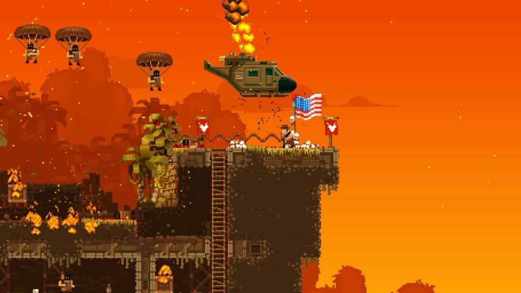 Broforce PC Game Free Download Highly Compressed Full Version