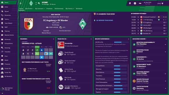 Football Manager 2019 PC Game Free Download Full Version Highly Compressed